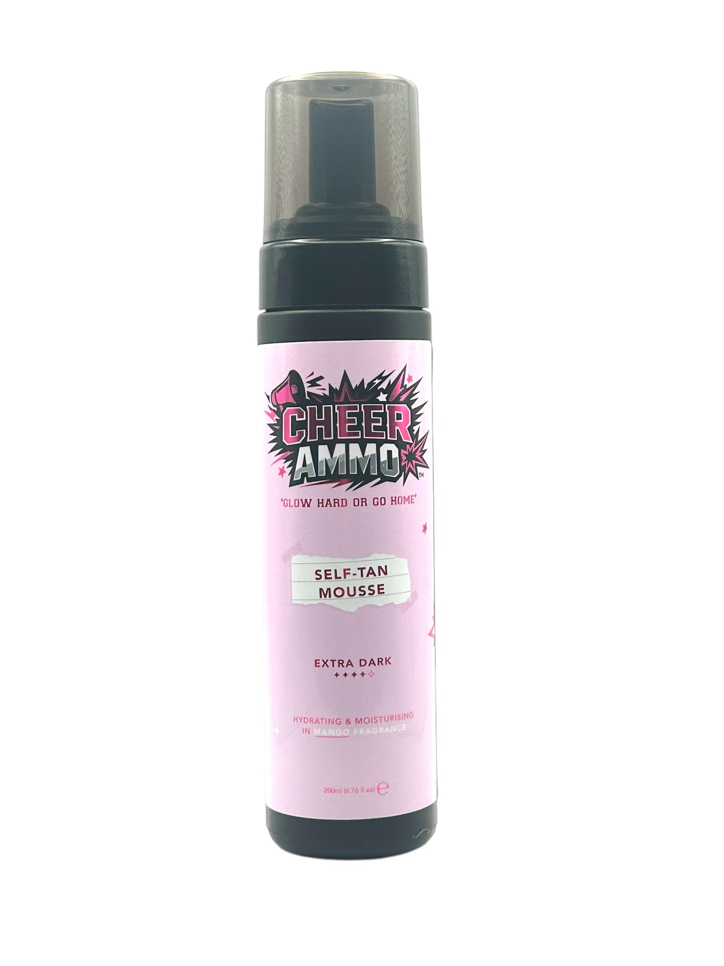 Glow Hard or Go Home self tan mousse - Mango Fragrance