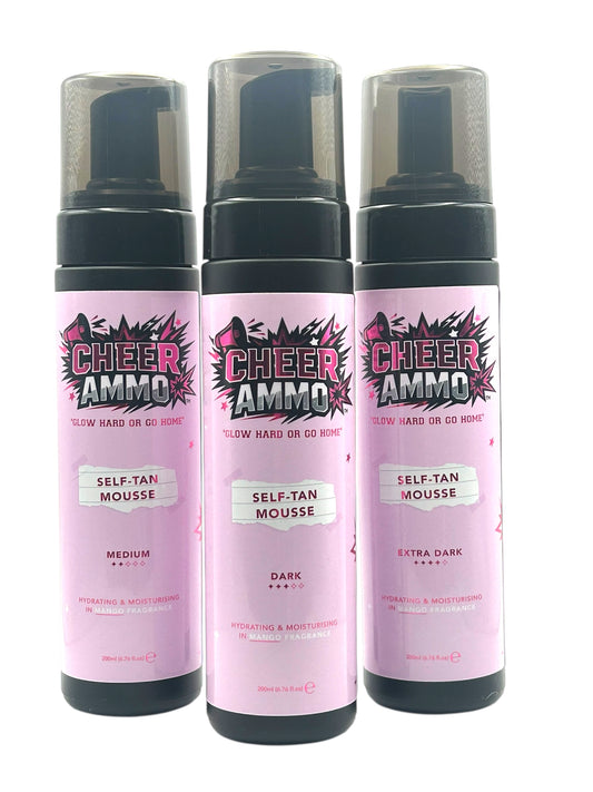 Glow Hard or Go Home self tan mousse - Mango Fragrance